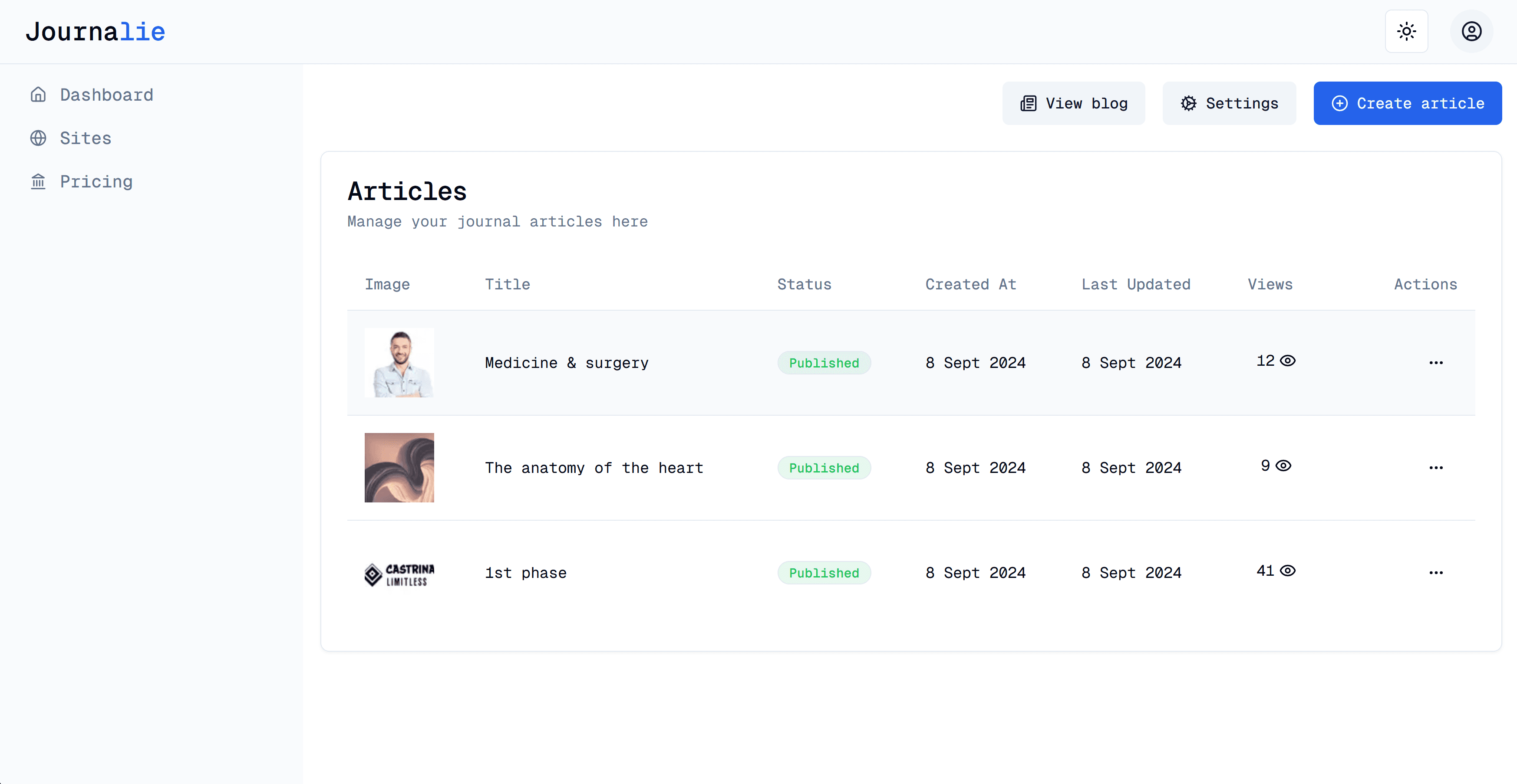 Product Showcase